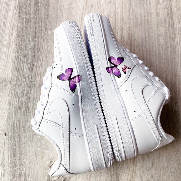 Nike air force 1 low butterfly 🦋 custom - Picture 7 of 8